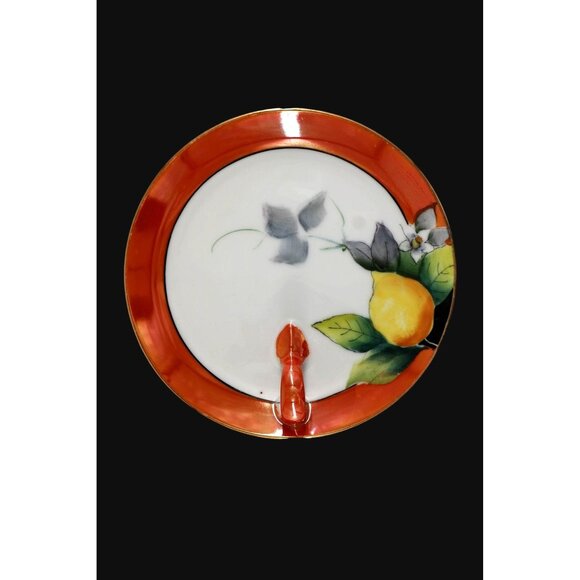 Vintage Noritake Lusterware Aya Lemon Dish. Lusterware Dish Plate/Nappy/Trinket - Picture 2 of 4